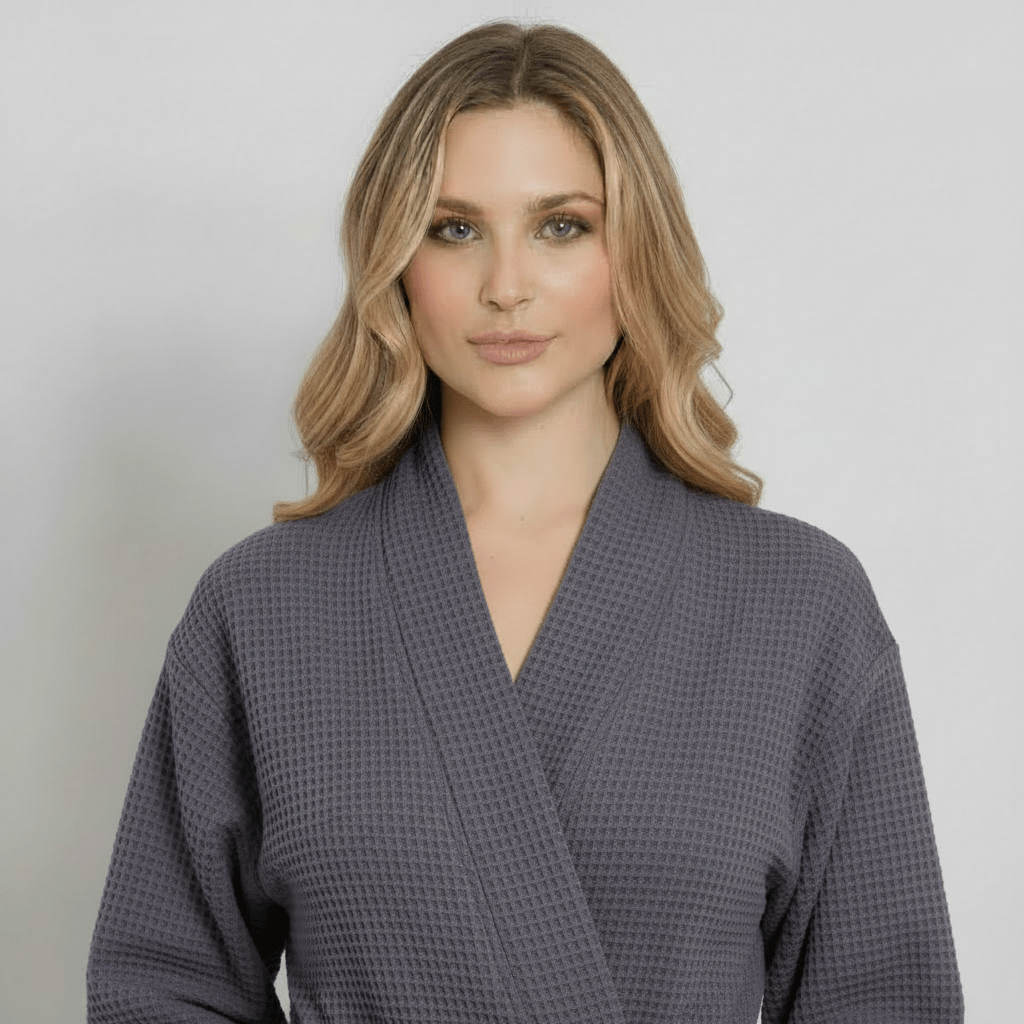Ultra Light Waffle Bath Robe - Destiny's Beautiful World