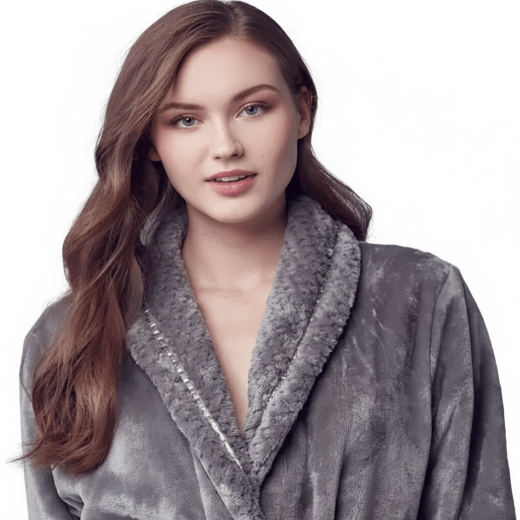 Women's Ultra Soft Plush Bathrobe - Destiny's Beautiful World