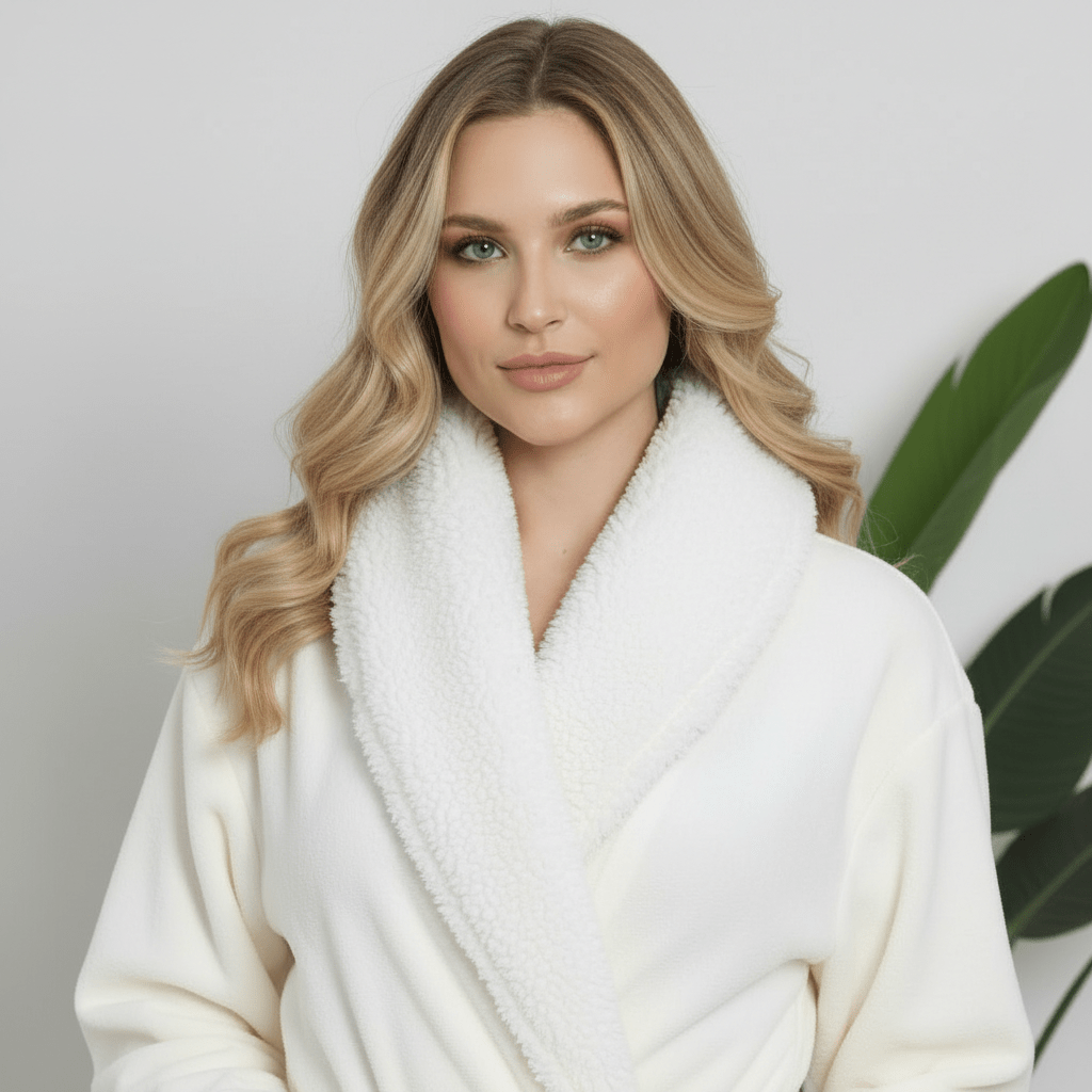 Women's Ultra Soft Plush Bathrobe - Destiny's Beautiful World