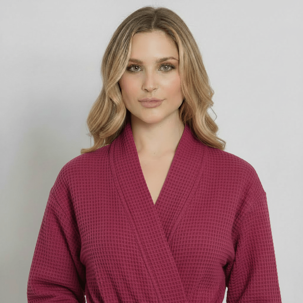 Ultra Light Waffle Bath Robe - Destiny's Beautiful World
