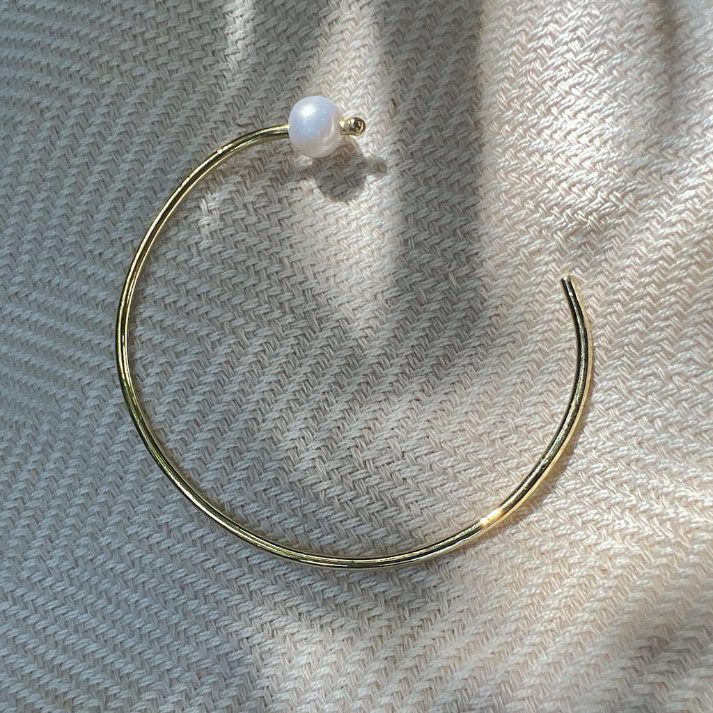 Freshwater Pearl Bangle - Destiny's Beautiful World