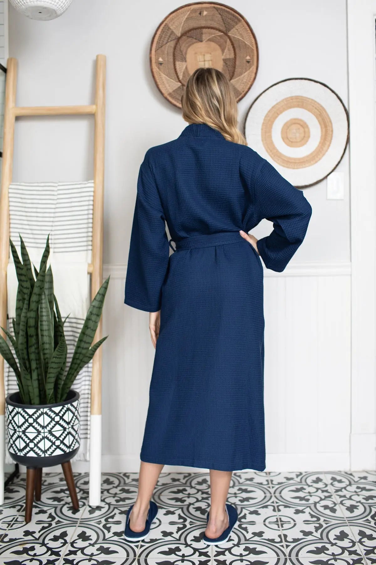 Ultra Light Waffle Bath Robe - Destiny's Beautiful World