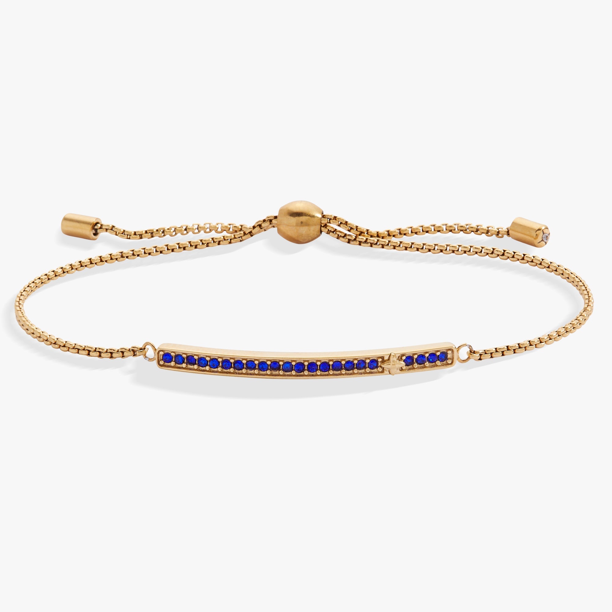 September Everyday Birthstone Pave Bolo Bracelet - Destiny's Beautiful World
