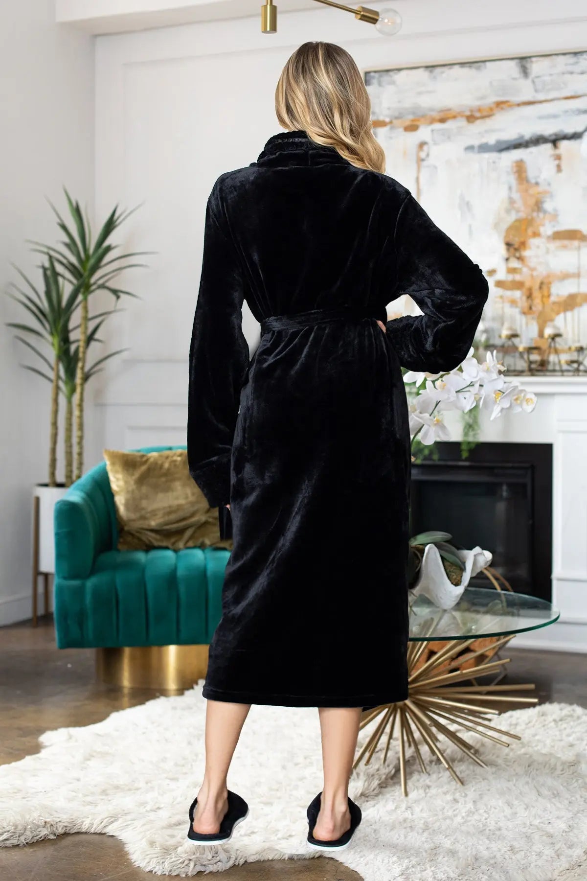 Women's Ultra Soft Plush Bathrobe - Destiny's Beautiful World