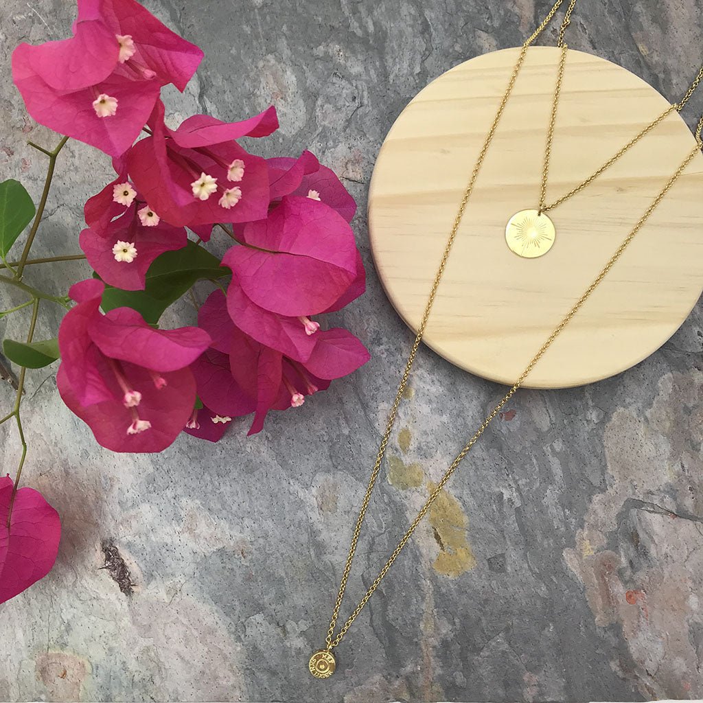 Layered North Star Bullet Necklace - Destiny's Beautiful World