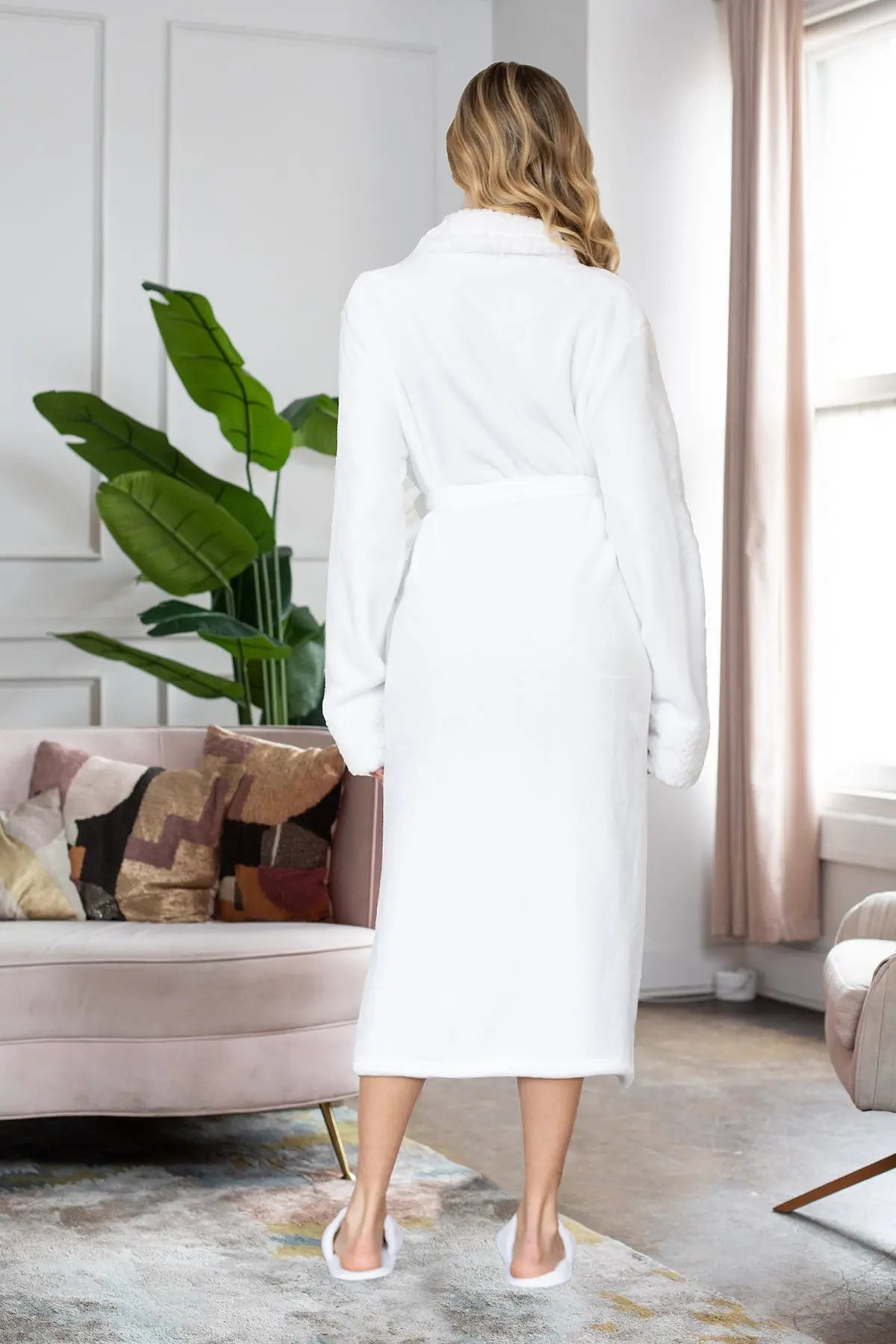 Women's Ultra Soft Plush Bathrobe - Destiny's Beautiful World