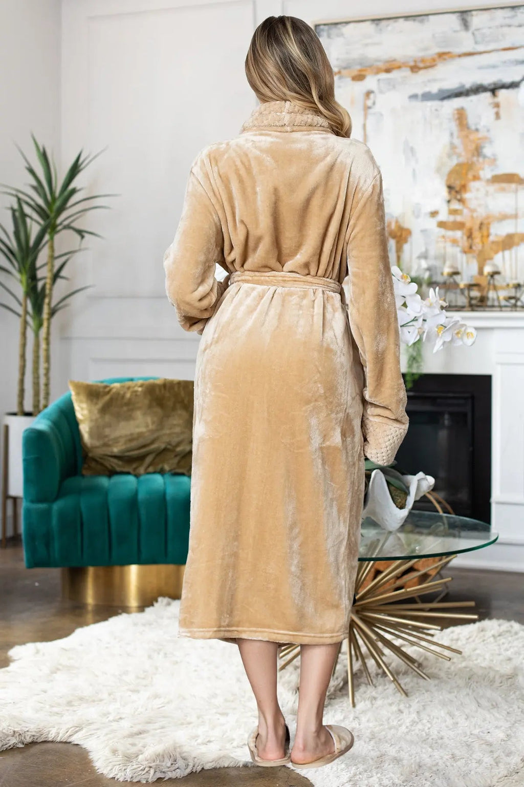 Women's Ultra Soft Plush Bathrobe - Destiny's Beautiful World