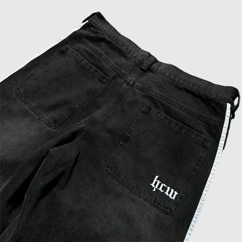 Y2K Baggy Harajuku Vintage Striped Jeans