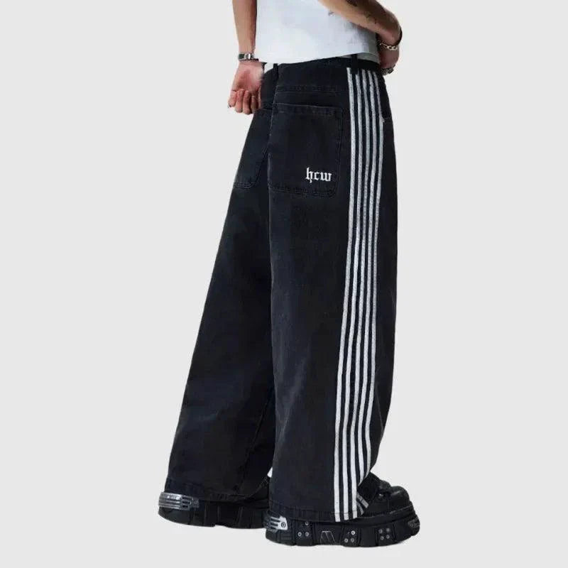 Y2K Baggy Harajuku Vintage Striped Jeans